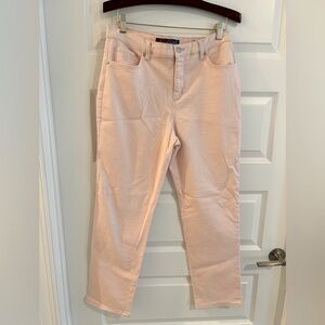 Gloria Vanderbilt SHORT Amanda Pink Jeans Size 12S
